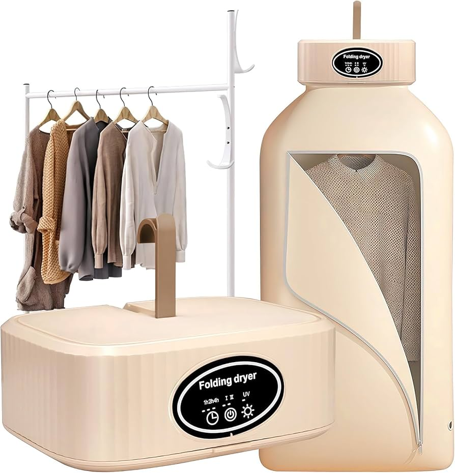 SECADOR DE ROPA ELECTRICO PORTATIL
