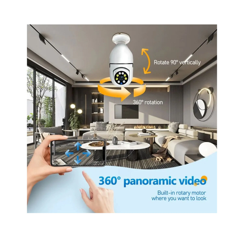 FOCO CÁMARA HD GIRATORIO 360°