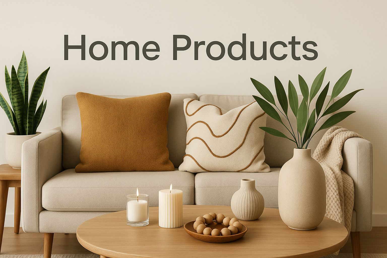 GENERA UNA IMAGEN DE PORTADA PARA EL APARTADO DE "PRODUCTOS DE HOGAR"